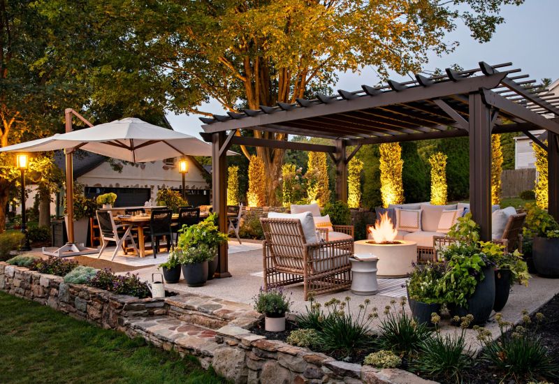 Hardscape Fire Features That Blend Beauty and Functionality