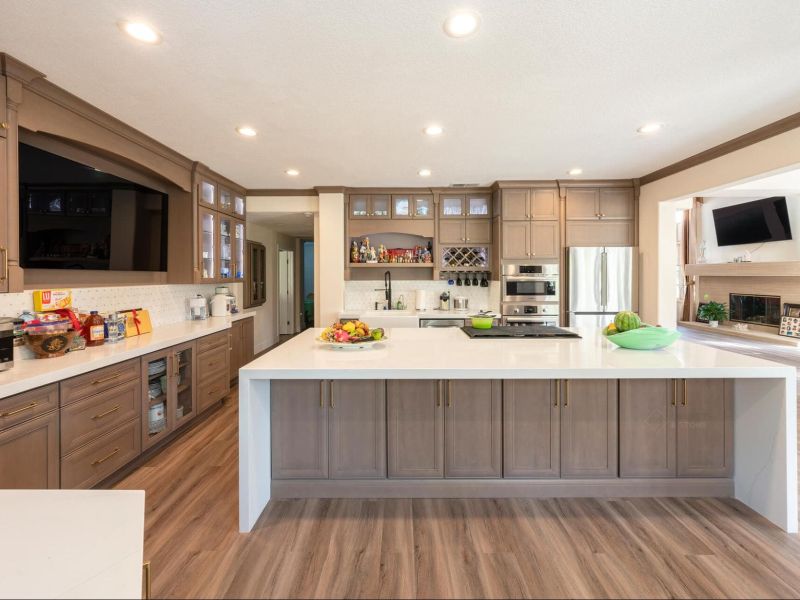 Stone Kitchen Islands Adding Elegance and Durability to Outdoor Kitchens